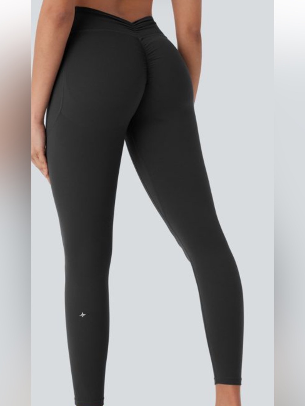 High Waisted Tummy Control Butt Lifting Ruched Pocket Leggings -NWT